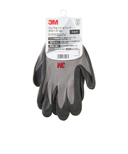 3M　コンフォートグリップグローブ　マルチタイプ　L　GLOVE－GRA－L　グレー