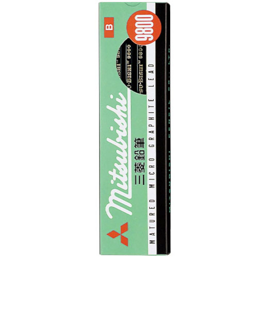 三菱鉛筆　事務用鉛筆　9800（1ダース）　B