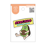 フロンティア クリエイターズサーカス ステッカー アボカド