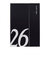 【2025年12月始まり】　マークス（MARK'S）　マグネット26　B6変型　ウィークリーレフト　26WDR-CH02-BK　ブラック　月曜始まり