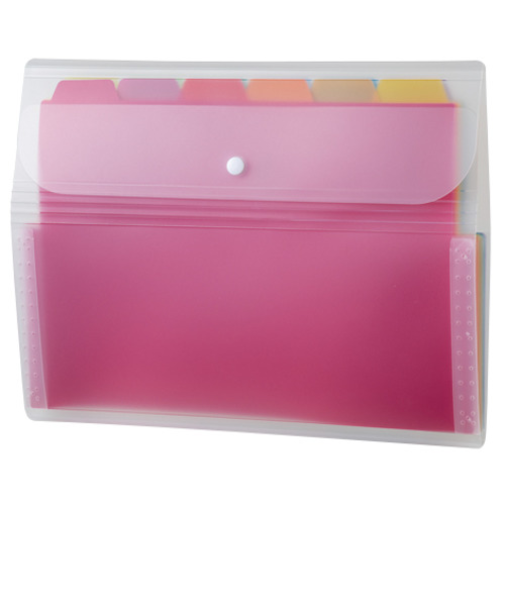 セキセイ　アドワン　レインボー　ドキュメントホルダー　A4　ヨコ　AD‐3112