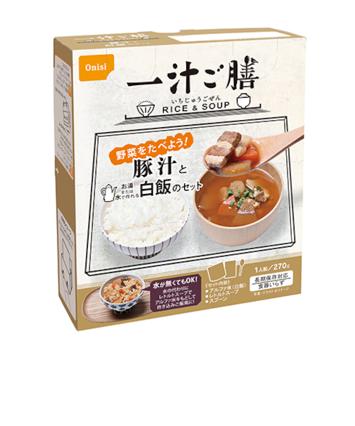 尾西食品　一汁ご膳　豚汁