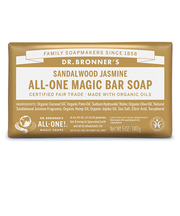 ドクターブロナー（DR.BRONNER’S）　マジックソープバー　サンダルウッド&ジャスミン　140g