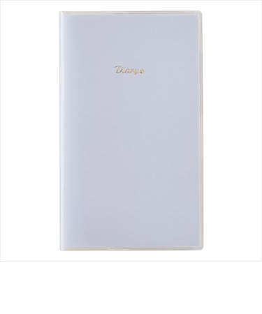 日本能率協会　PAGEM(ペイジェム)　ペイジェム　ミネット　たっぷりスリムダイアリー（日付ナシ）　定形外　ウィークリーホリゾンタル　8640　ライラック