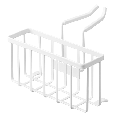 山崎実業　タワー（tower）　蛇口にかける収納ホルダー　5639　ホワイト