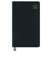 【2025年12月始まり】 ダイゴー Appoint ベーシックシリーズ その他 マンスリーホリゾンタル E1005 ブラック 各月1日始まり