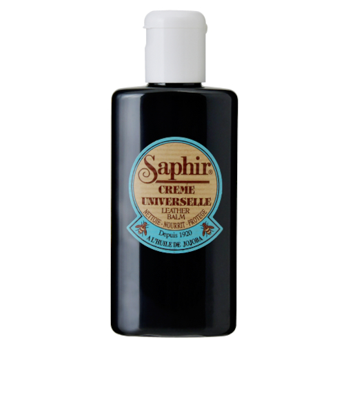 サフィール（SAPHIR）　ユニバーサルレザーローション　ブラック　150mL