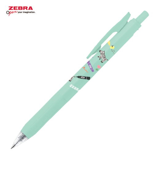 エスシー　古川紙工×ゼブラ　サラサクリップ　0.4mm　JJS15－SC－MKBG　ミルクブルーグリーン