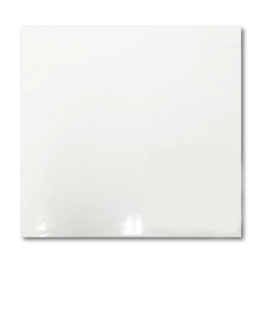 ゴム板　白　3×100×100