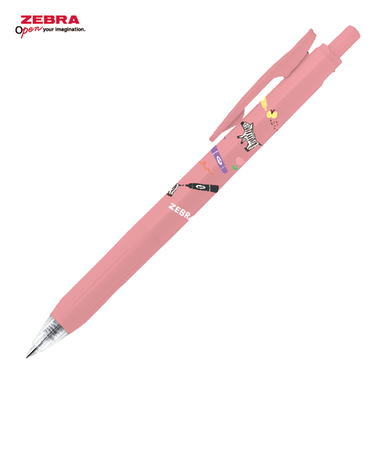 エスシー　古川紙工×ゼブラ　サラサクリップ　0.4mm　JJS15－SC－MKR　ミルクレッド