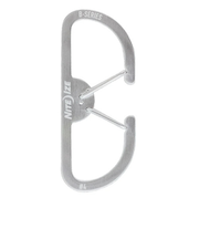 ナイトアイズ(NITE IZE) B カラビナー #4 NI59320 ステンレスシルバー