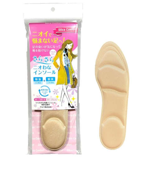 Silica　Comfort　さらさらニオわなインソール　女性用