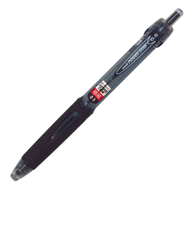 三菱鉛筆　パワータンク　スタンダードノック式　0.5mm　SN200PT05.24　黒