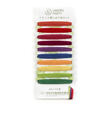 オリムパス　フランス刺しゅう糸セット　ビタミン　GP-C5