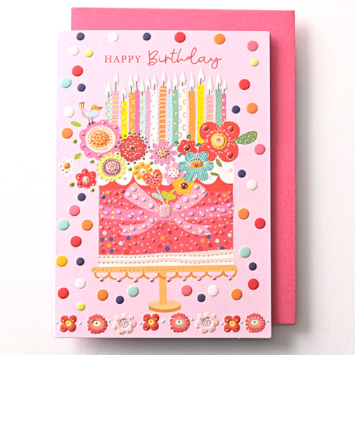 EASE（イーズ）　TMSバースデーカード　GB-2115　ケーキ