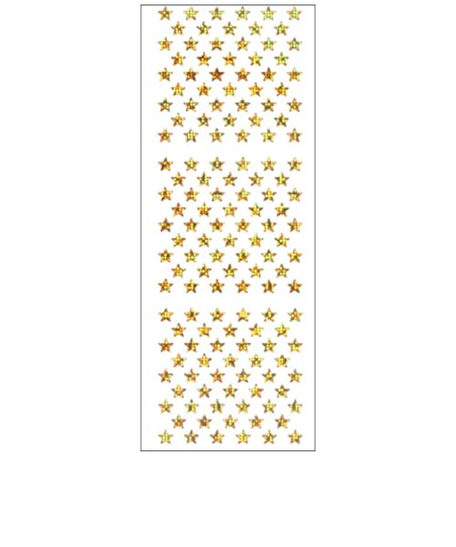 オクヤマ　プリズムシール　PH009　ゴールドスター