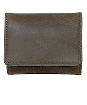 アウ（A＿W）　三つ折り財布　AP－009　キャメル