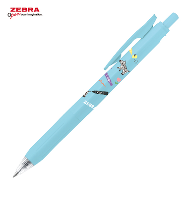 エスシー　古川紙工×ゼブラ　サラサクリップ　0.4mm　JJS15－SC－MKBL　ミルクブルー