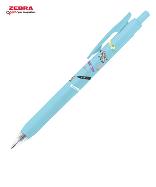 エスシー　古川紙工×ゼブラ　サラサクリップ　0.4mm　JJS15－SC－MKBL　ミルクブルー