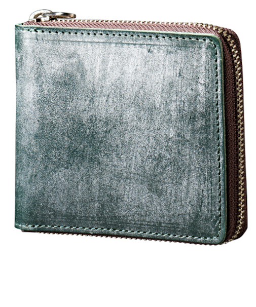 ハンズオリジナル　ブライドルレザー　RF札入れ　52022　グリーン