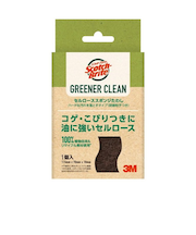 スリーエム(3M) スコッチブライト グリーナークリーン セルローススポンジたわし ハードな汚れを落とすタイプ GC-HD