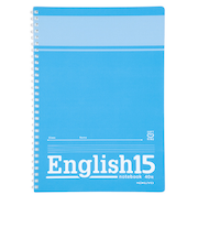 コクヨ（KOKUYO）　英習帳（ソフトリング）6号（セミB5）　ス－S800　15段