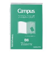 コクヨ（KOKUYO）　キャンパスノート・ダイアリー専用ノートカバー　B6　ニ－CSC－B6　クリア