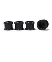 エラストマー脚キャップ　黒丸　18mm