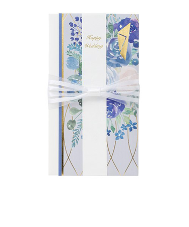 マルアイ　ブルーム金封　ブルー