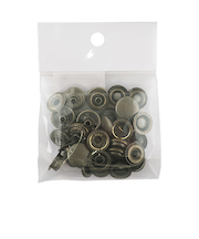 中西　ジャンパーホック　＃7050　アンティーク　10個入