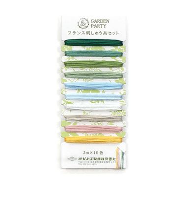 オリムパス　フランス刺しゅう糸セット　ナチュラル　GP-C10