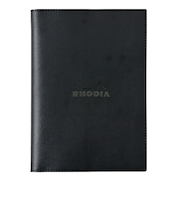 ロディア（RHODIA）　ホチキス留めノートA5　カバー　PU　cfa5pucvbk　ブラック