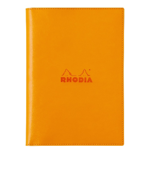 ロディア（RHODIA）　ホチキス留めノートA5　カバー　PU　cfa5pucvor　オレンジ