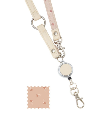 ノフェス（nofes）　リール付バッグストラップ　NSK1216　バニラホワイト