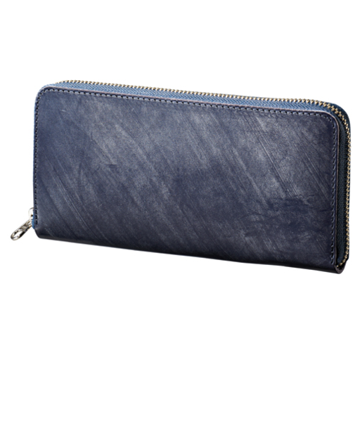 ハンズオリジナル　ブライドルレザー　RF束入れ　52021　ネイビー