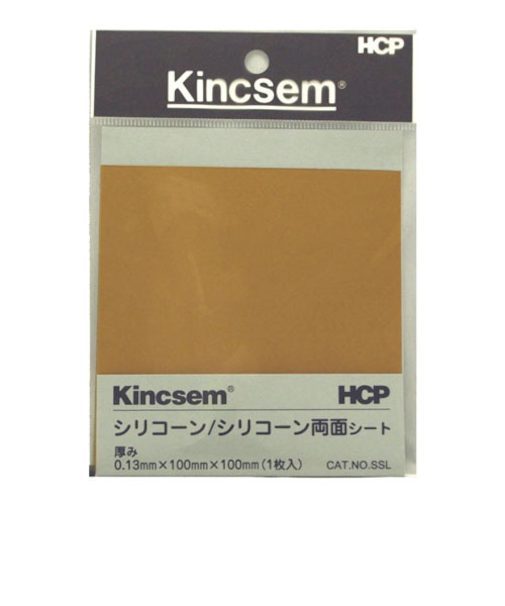 HCP　シリコーン／シリコーン両面シート　100×100mm
