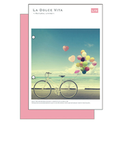 マインドウェイブ　フォトシリーズ　A5綴じノート　11957　バルーンサイクル