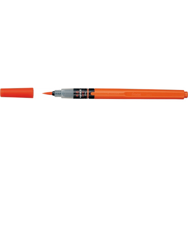 ぺんてる（Pentel）　朱墨ぺんてる筆　中字　XFP9L