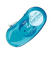 プラス（PLUS）　ノリノビーンズ　しっかり貼れる　6mm　54－412　クリアブルー