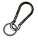 スイング（SWING）　スクエアフレームカラビナキー　ブラック