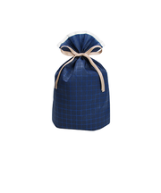 インディゴ PG062 ワッフルバッグ M ネイビーブルー