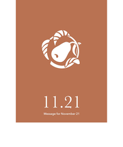 草紙堂　花結びメッセージカード　11月21日