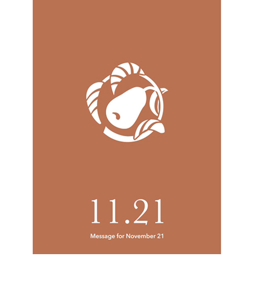 草紙堂　花結びメッセージカード　11月21日