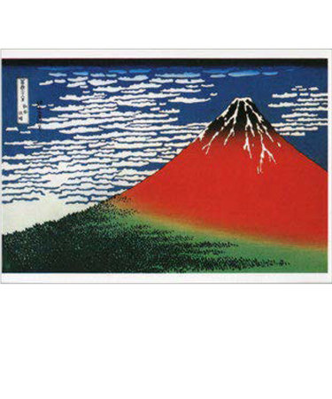 エヌ・ビー・シー　北斎「冨嶽三十六景　凱風快晴」　よ－301