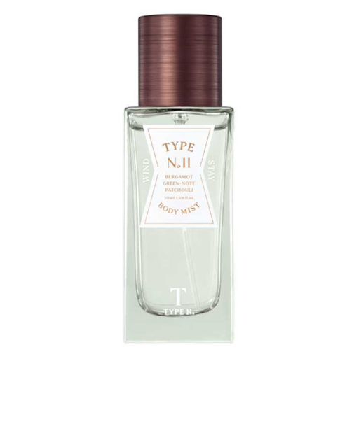 タイプナンバー（TYPE　No.）　ボディミスト　No11　WINDSTAY　50mL