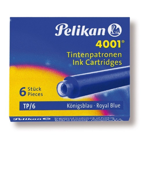 ペリカン　カートリッジインク　TP/6　ロイヤルブルー
