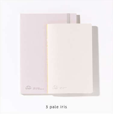 いろは出版　SUNNY　LOG　NOTE　pale　iris