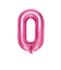 いろは出版　ナンバーバルーン　[0]　SFNP-10　ピンク