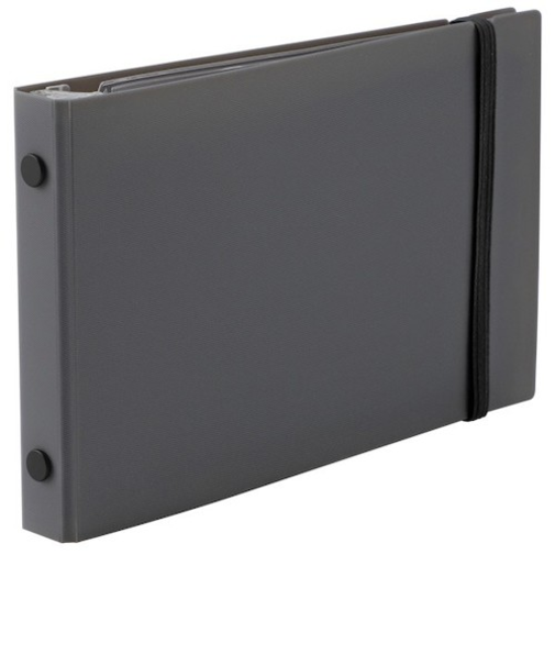 マルマン（maruman）　バインダー　イントゥーワンプラス（INTO－ONE＋）　ミニサイズ　FM63－11　グレー