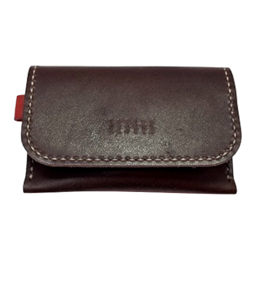 レザークラフトキット　カードホルダー　チョコ